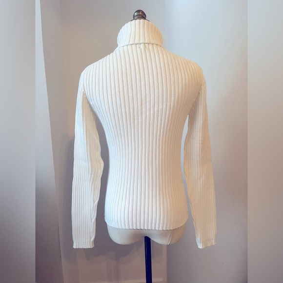 Gap Cotton ribbed turtleneck M - Picture 3 of 5